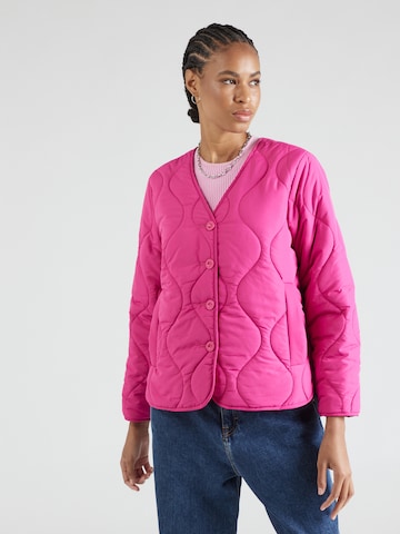 Freequent Демисезонная куртка 'COSE' в Ярко-розовый: спереди