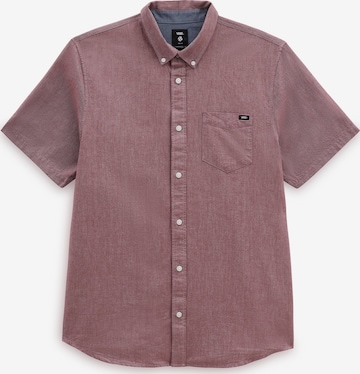 VANS Regular fit Button Up Shirt in Purple: front