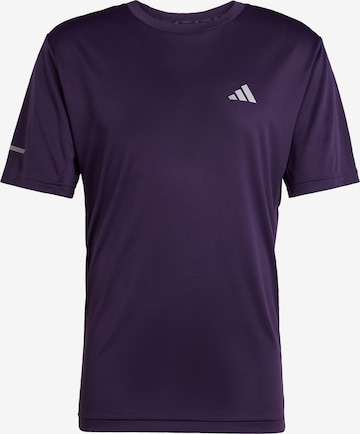 T-Shirt fonctionnel 'Essentials Holiday' ADIDAS PERFORMANCE en violet : devant
