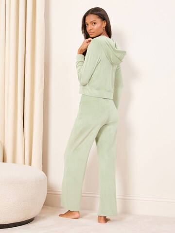 Lipsy Široký strih Nohavice - Zelená
