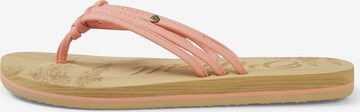 O'NEILL T-Bar Sandals 'Ditsy' in Pink: front