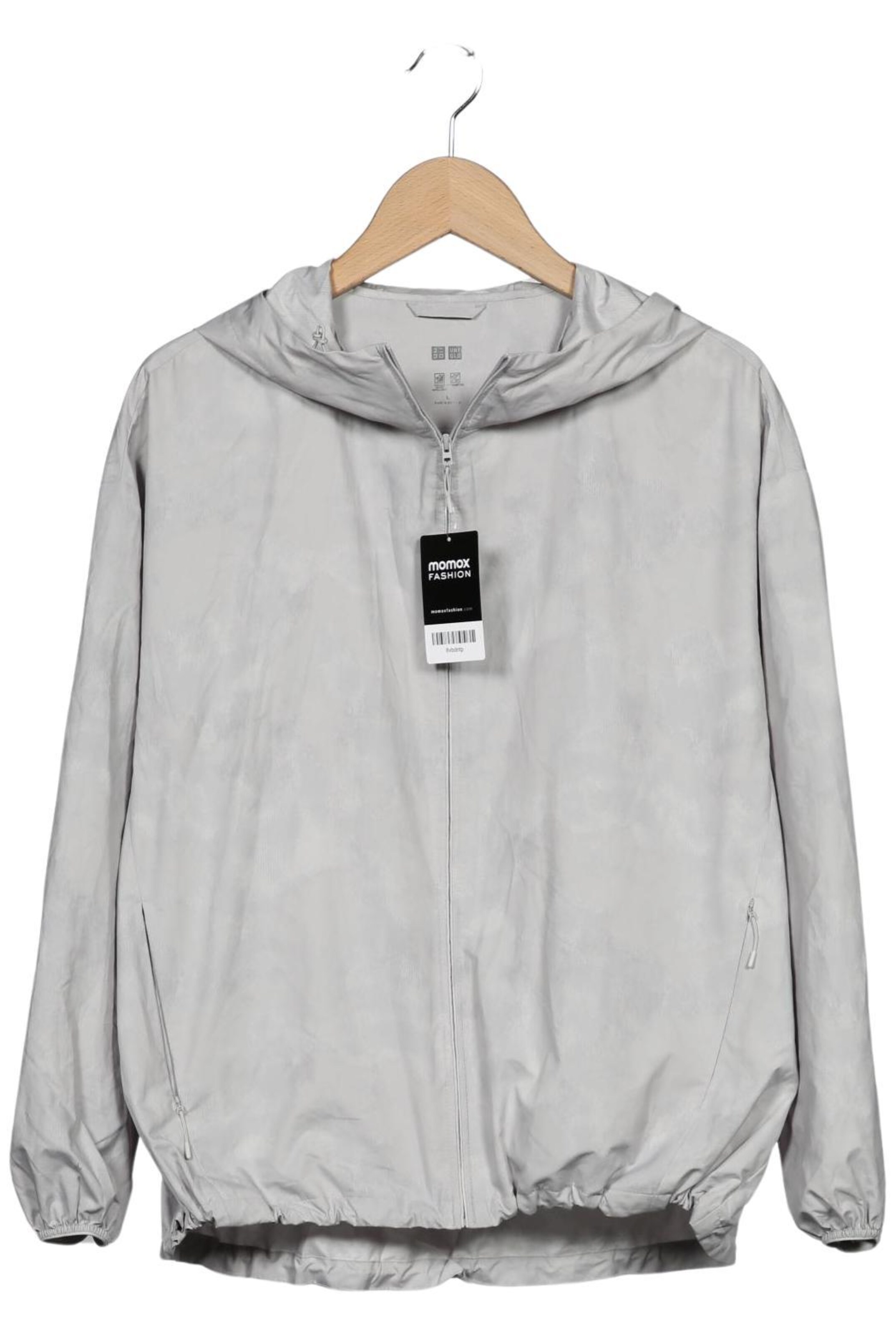 UNIQLO Jacket & Coat in L in Grey: front