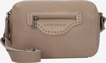 Borsa a tracolla 'Enterprise' di Cowboysbag in beige: frontale