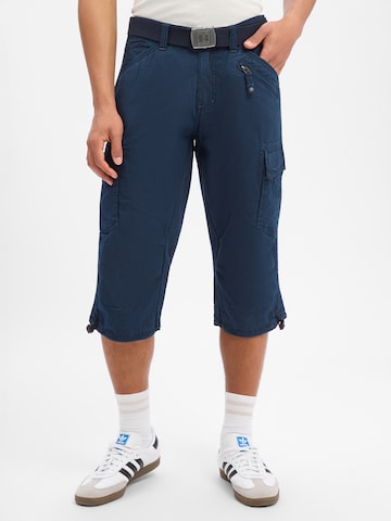 TIMEZONE Regular Cargo Pants 'Maguire' in Blue: front