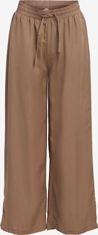 OBJECT Wide leg Broek 'TILDA' in Bruin: voorkant