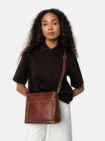 Cabas ' Nyra ' RE:DESIGNED en marron : devant