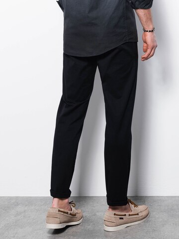 Coupe slim Pantalon chino 'P894' Ombre en noir