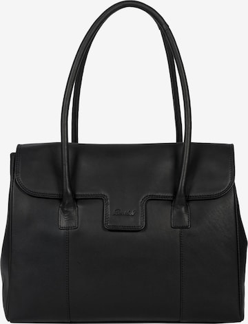 Benthill Handtasche in Schwarz: Vorderseite