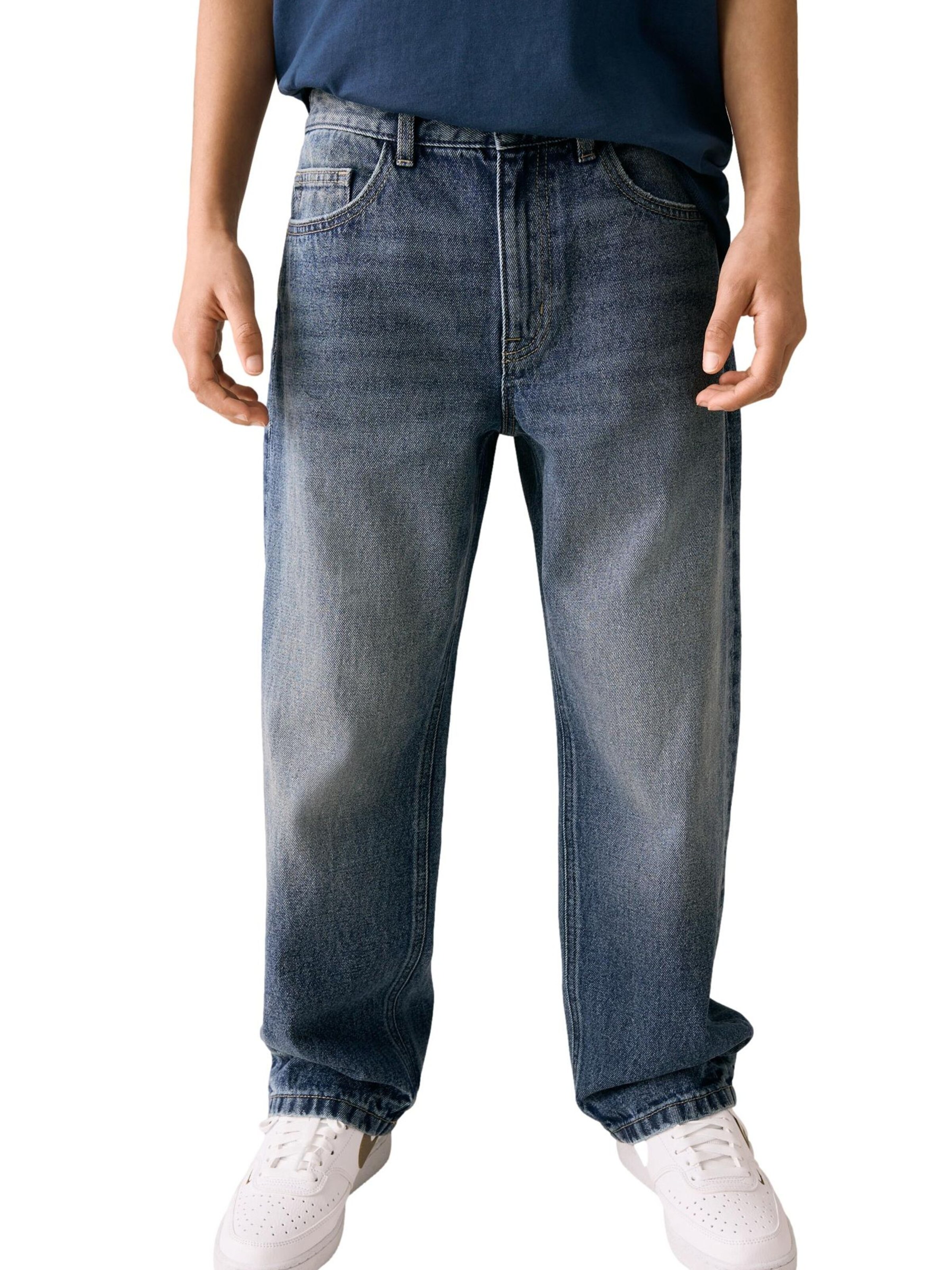 Next Обычный Джинсы в Синий: спереди