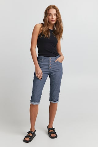 PULZ Jeans Skinny Broek 'ROSITA' in Blauw