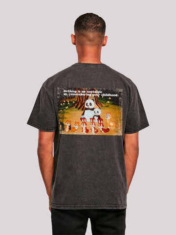 T-Shirt 'Tao Tao Heroes of Childhood' F4NT4STIC en noir