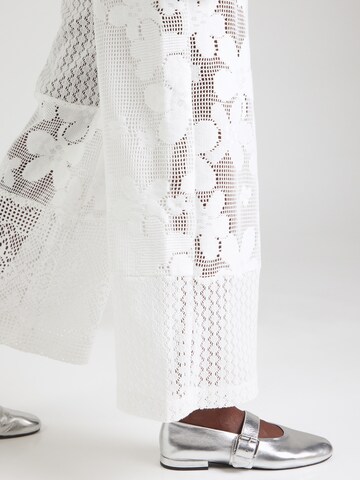 Wide leg Pantaloni 'Ackee' di OH APRIL in bianco