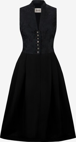 STOCKERPOINT Dirndl in Schwarz: predná strana