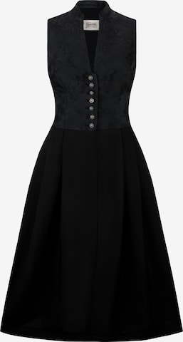 STOCKERPOINT Dirndl in Schwarz: predná strana