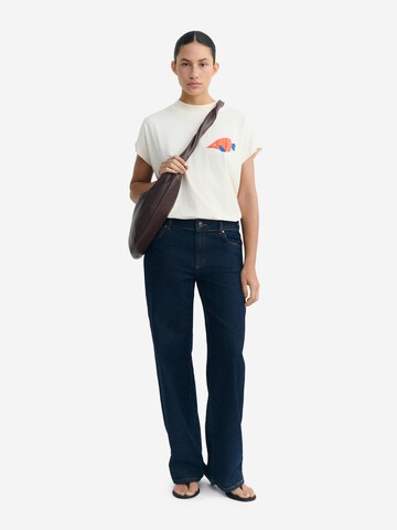 T-shirt 'Volta' Thinking MU en blanc