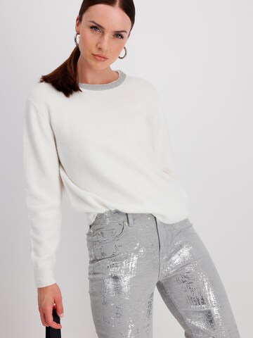 Pull-over monari en blanc