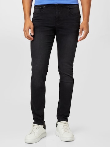 Petrol Industries Slimfit Jeans in Zwart: voorkant