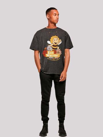 T-Shirt 'Die Biene Maja' F4NT4STIC en noir