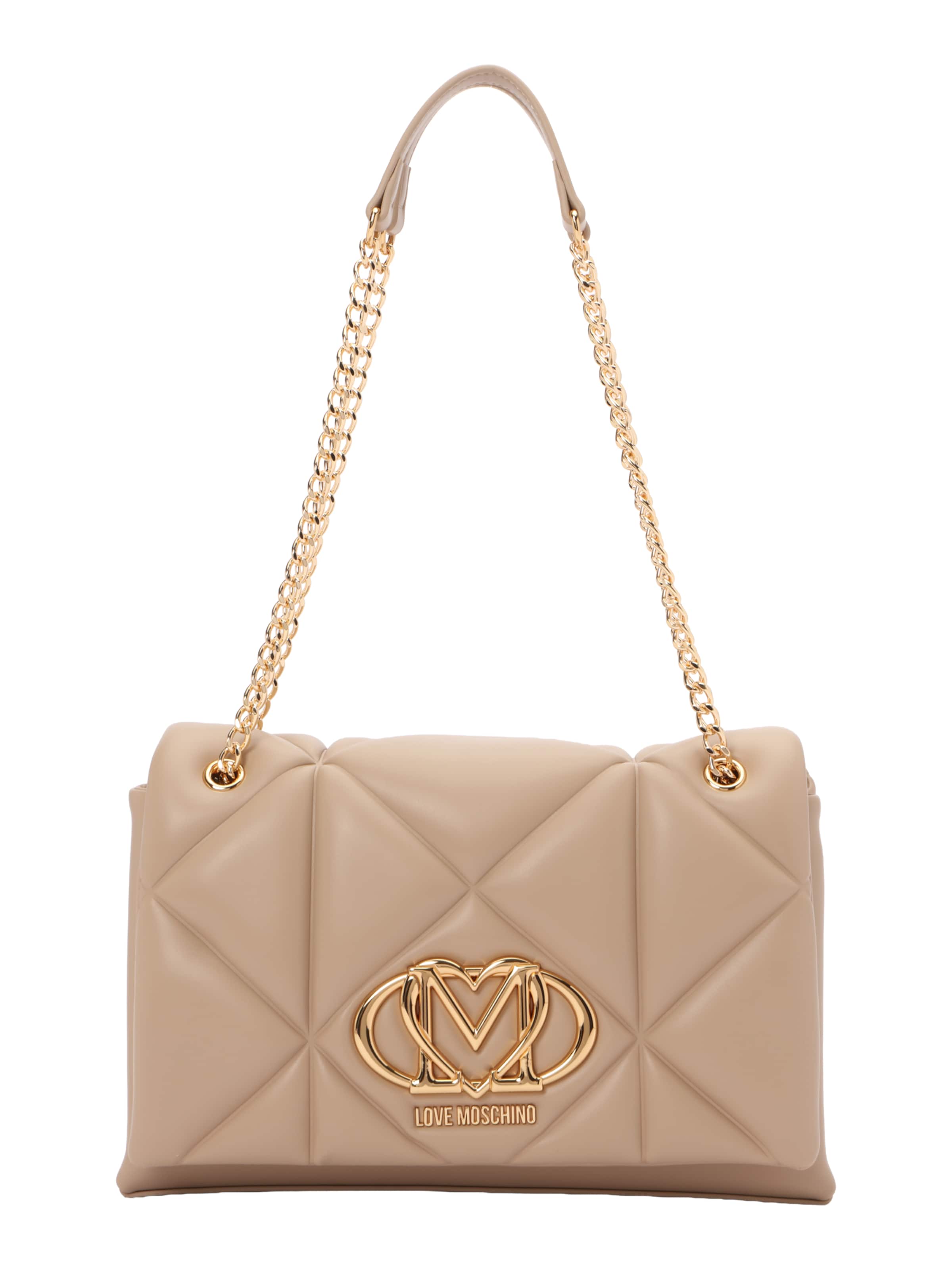 Love Moschino Skuldertaske i grå: forside