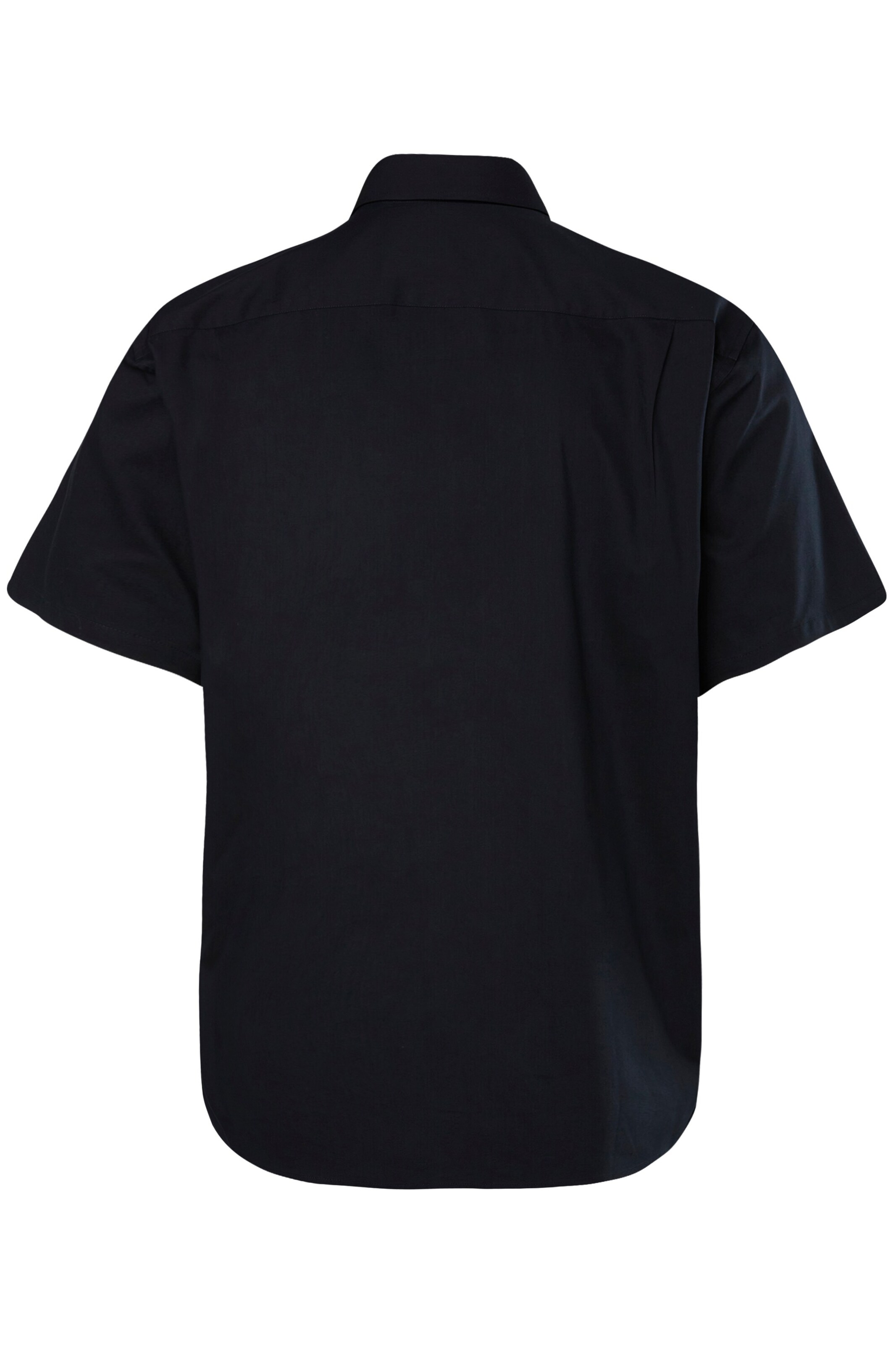 Boston Park Regular Fit Hemd in Schwarz