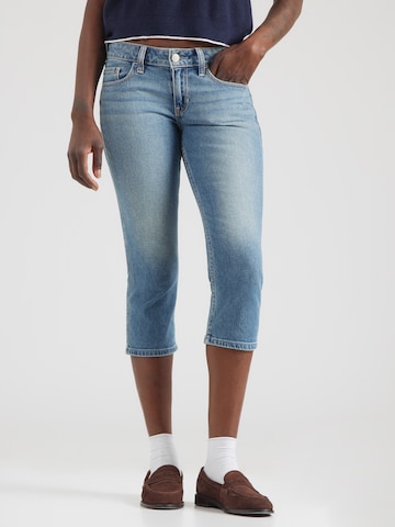 Abercrombie & Fitch Skinny Džíny – modrá: přední strana