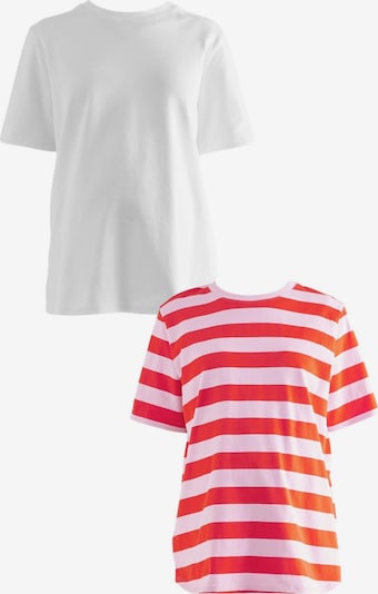 Next Majica u svijetloroza / narančasto crvena / bijela, Pregled proizvoda