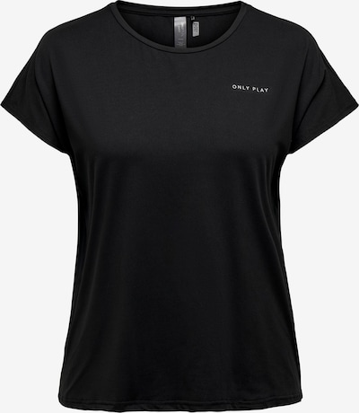 Only Play Curvy Sportshirt 'Aubree' in schwarz / weiß, Produktansicht