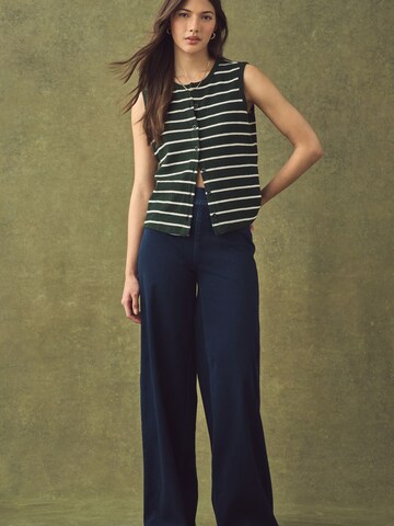Wide Leg Jean Next en bleu