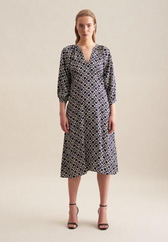SEIDENSTICKER Dress ' Schwarze Rose ' in Blue: front