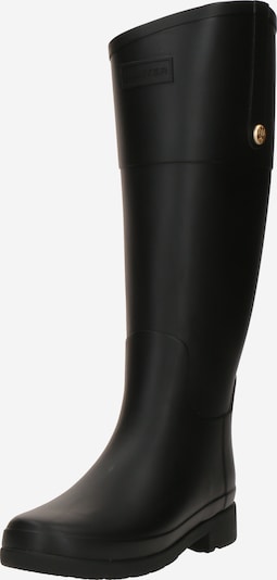 Guminiai batai iš HUNTER, spalva – juoda, Prekių apžvalga