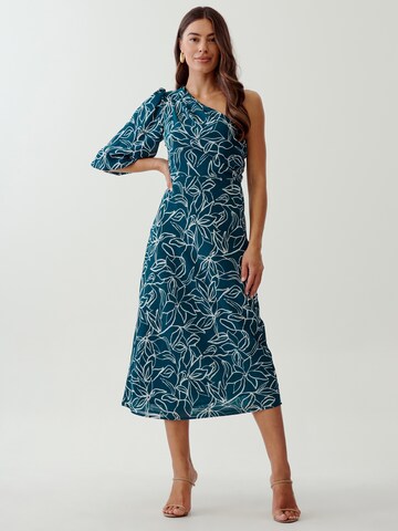 Tussah Dress 'JACQUI' in Green: front