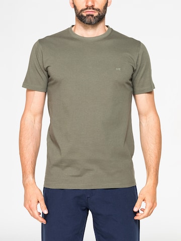 Carrera Jeans Shirt 'Basic'‌‌‌‌‌‌‌‌ in Grün