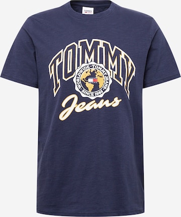 Tommy Jeans Shirt in Blauw: voorkant