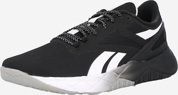 Reebok Sport Athletic Shoes 'Nanoflex TR' in Black: front