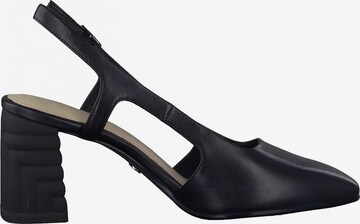 TAMARIS Slingback Pumps in Black