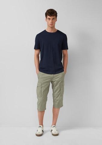 Regular Pantalon ' FILE ' s.Oliver en vert : devant