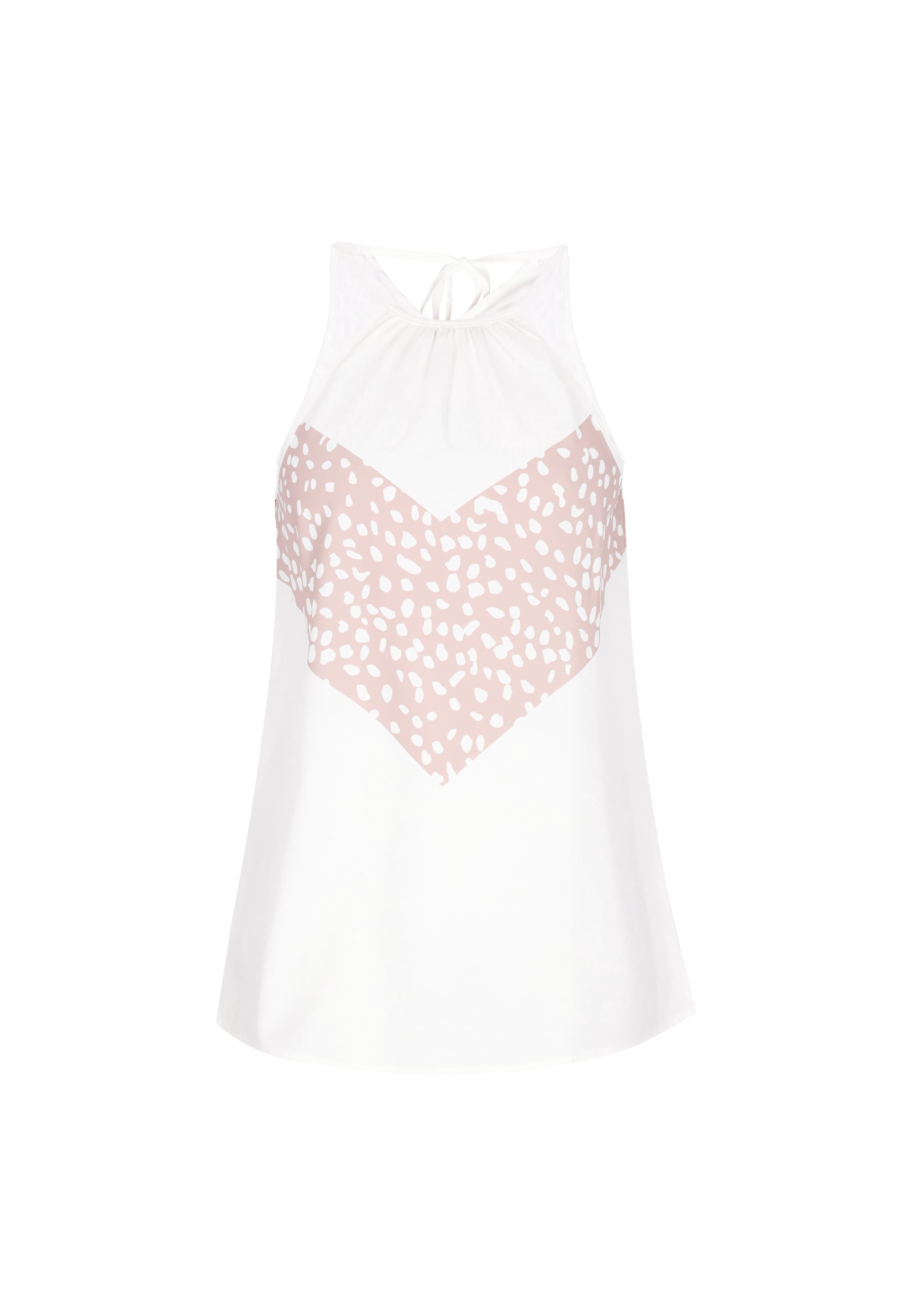 NAEMI Topp 'Fashion Look' i vit: framsida