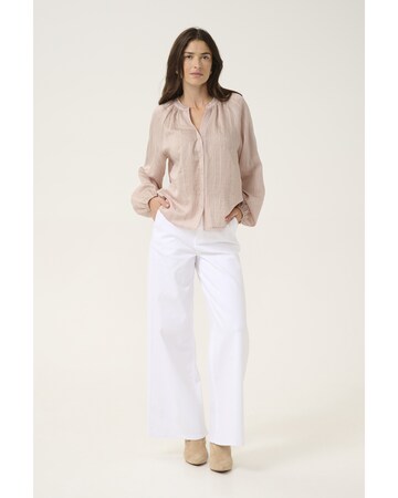 Cream Shirt in Beige