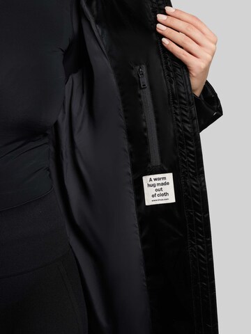 khujo Winter Coat 'Soulani5 Shiny' in Black