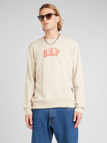 GAP - Sudadera en beige: frente