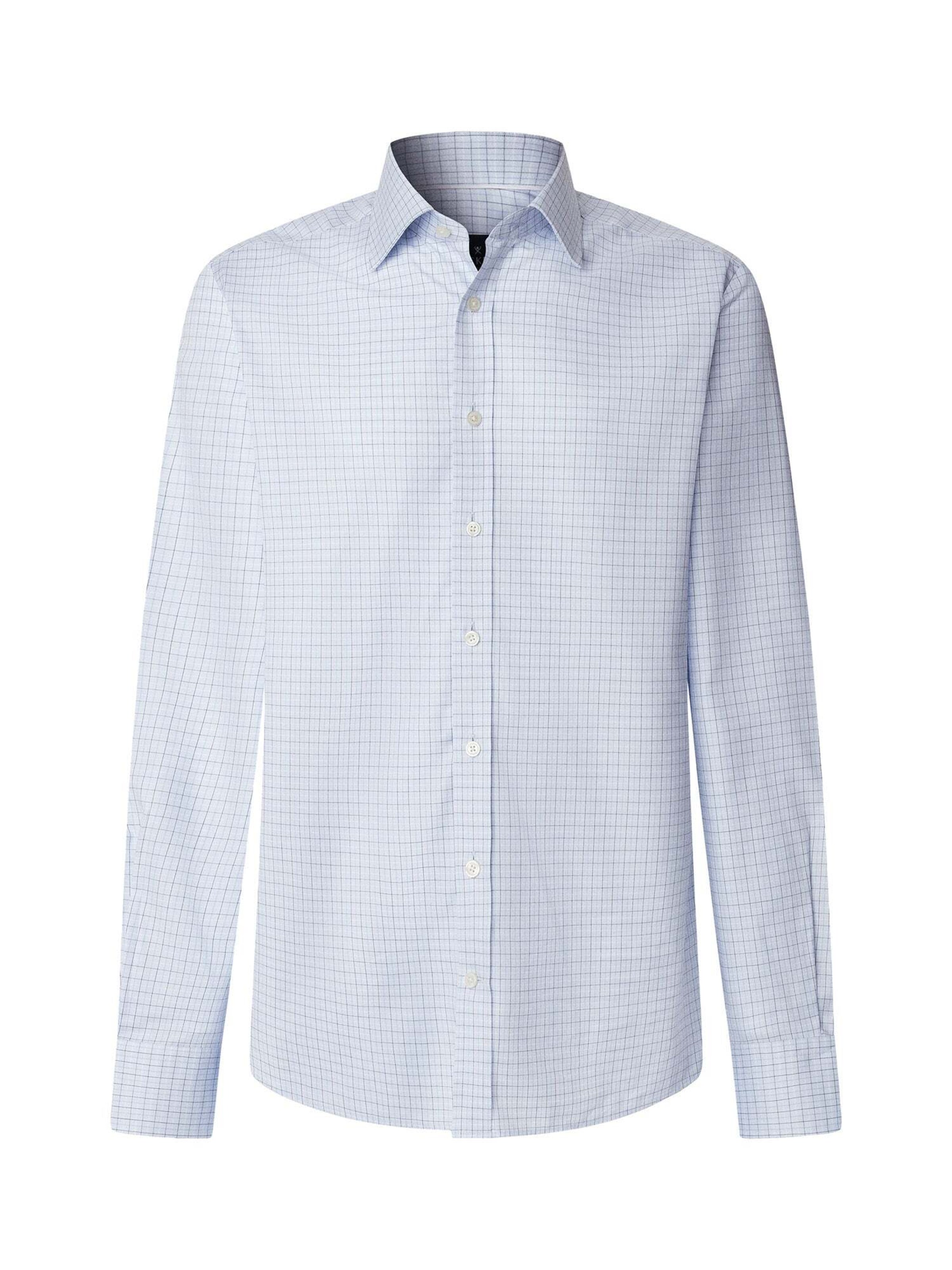 Hackett London Chemise 'Sky' en bleu marine / bleu ciel, Vue avec produit