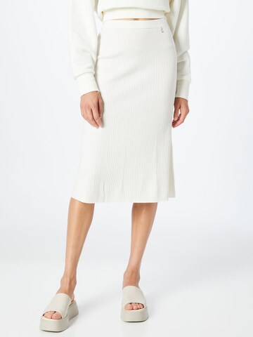 PATRIZIA PEPE Spódnica 'GONNA' w kolorze biały: przód