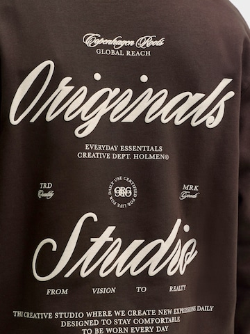 Felpa 'JORNORREBRO' di JACK & JONES in marrone