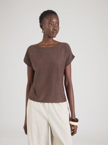COMMA Sweater in Brown: front