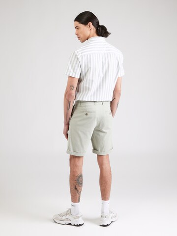 SELECTED HOMME Slim fit Chino trousers 'SLHLUTON' in Green