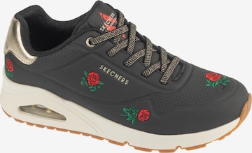 SKECHERS Sneakersy niskie 'Skechers Uno - Champagne and Roses' w kolorze szary: przód