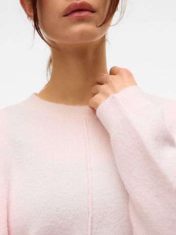 VERO MODA Sweter 'VMBESTI' w kolorze różowy