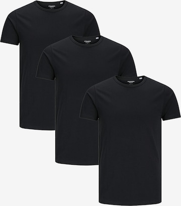 JACK & JONES Shirt 'Basic' in Black: front
