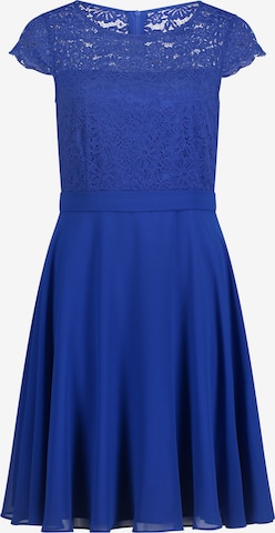 Robe de cocktail VM Vera Mont en bleu : devant