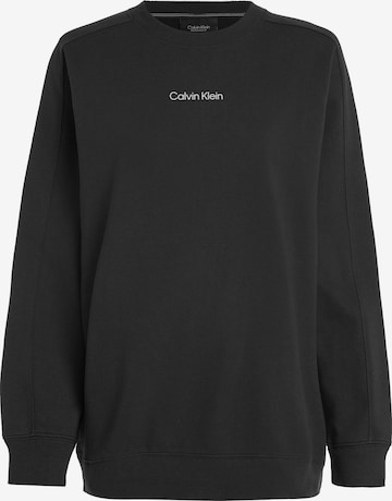 Calvin Klein Sport Sweatshirt in Black: front